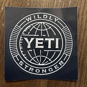 BRAND NEW YETI STICKER